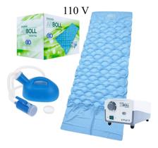 Kit Colchão Antiescaras Modelo Casca De Ovo Massageador Airbed Com Motor 110v + Coletor De Urina Masculino 2 Litros