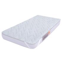 Kit Colchão Berço 130x70x10 Americano Antialérgico + Protetor Impermeável - BF Colchões Kit Colchão Berço 130x70x10 Americano Antialérgico + Protetor Impermeável - BF Colchões