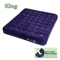 Kit Colchão Casal King Size + Colchão Solteiro Inflável - Mor Kit Colchão Casal King Size + Colchão Solteiro Inflável - Mor
