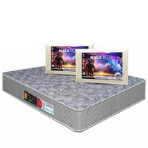 Kit Colchão Castor Sleep Max D33 King Size 2 Travesseiros Kit Colchão Castor Sleep Max D33 King Size 2 Travesseiros