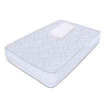 Kit Colchão Para Mini Berço Desmontável Chiqueirinho Cercadinho 100x70x6cm Lençol Hipoalergênico com Elástico Impermeável BF Colchões