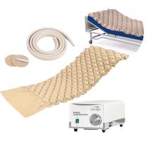 Kit colchao pneumatico hospitalar anti escaras ulceras 135kg