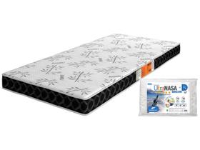 Kit Colchão Solteiro Plumatex Espuma D20 12x88cm Kit Colchão Solteiro Plumatex Espuma D20 12x88cm