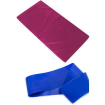 Kit Colchonete Academia Ginástica Várias Cores + Mini Band Nivel Leve 1 Fit