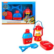 Kit Coleção Acampamento Com Cantil E Lampião Patrulha Canina Kit Coleção Acampamento Com Cantil E Lampião Patrulha Canina