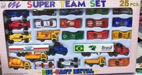 Kit Coleção Carrinhos 25 Pçs Caminhões e Carretas Brinquedo. Kit Coleção Carrinhos 25 Pçs Caminhões e Carretas Brinquedo.