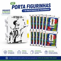 Kit Colecionador Oficial FIFA 2026 Copa do Mundo 10 Pacotes + Porta Figurinhas Kit Colecionador Oficial FIFA 2026 Copa do Mundo 10 Pacotes + Porta Figurinhas