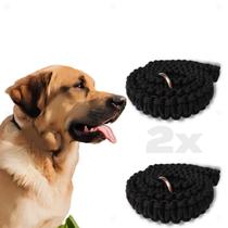 Kit Coleira Cachorro Guia Unificada para Cães Grandes e Médio Porte
