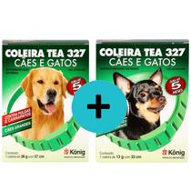 Kit Coleira TEA 327 König 1 G 38g com 57cm 2 P 13g com 33cm