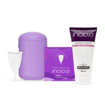 Kit Coletor Menstrual B + Cápsula Lavanda + Sabonete Íntimo Inciclo - NEUTRO