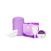 Kit Coletor Menstrual + Disco Menstrual+ Cápsula Esterilizadora + Sabonete Íntimo em Barra Inciclo Kit Coletor Menstrual + Disco Menstrual+ Cápsula Esterilizadora + Sabonete Íntimo em Barra Inciclo