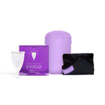 Kit: Coletor Menstrual Inciclo + Absorvente Reutilizável + Cápsula Esterilizadora Inciclo Lavanda