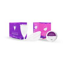 Kit Coletor Menstrual Inciclo + Disco Menstrual + Sabonete Íntimo em Barra Inciclo