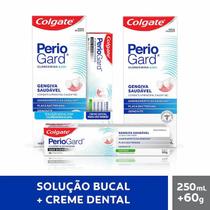 Kit Colgate Periogard Enxaguatorio Bucal Sem Alcool 250ml + Pasta de Dente 60g Kit Colgate Periogard Enxaguatorio Bucal Sem Alcool 250ml + Pasta de Dente 60g
