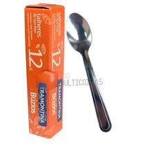 Kit Colher De Café / Chá 12 Pç Búzios Inox - Tramontina Kit Colher De Café / Chá 12 Pç Búzios Inox - Tramontina