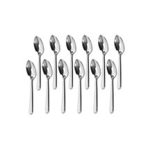 Kit Colher de Chá 12 Peças Basic Aço Inox Gourmet Mix