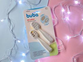 Kit Colher De Treinamento Buba Introdução Alimentar Bebê Cinza Kit Colher De Treinamento Buba Introdução Alimentar Bebê Cinza