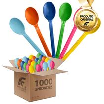 Kit Colher Descartável Sortida Bolo De Pote Açaí Sorvete 1000un Kit Colher Descartável Sortida Bolo De Pote Açaí Sorvete 1000un
