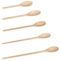 Kit Colher oval em madeira