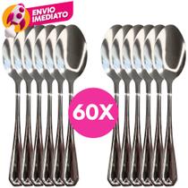 Kit Colher Sopa De Mesa Aço Inox Premium Talher Utensílios Cozinha Restaurante Bar Buffet