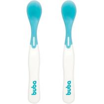 kit Colher Termossensível Azul Buba