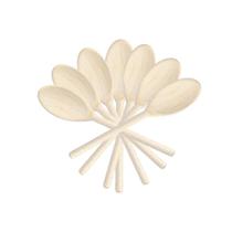 Kit Colheres de Madeira Eucalipto 24 cm - Stolf