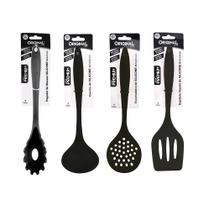 Kit Colheres De Silicone Espátula/escumadeira/concha/pegador Kit Colheres De Silicone Espátula/escumadeira/concha/pegador