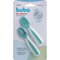 Kit Colheres de Treinamento Buba Azul