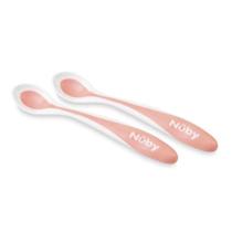 Kit Colheres Temossensíveis, Rosa - Nûby