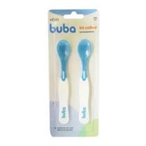 Kit Colheres Termossensível Azul 11750 - Buba Kit Colheres Termossensível Azul 11750 - Buba