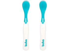 Kit colheres termossensivel rosa buba