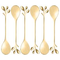 Kit Colherzinhas Leaf (6 Peças)