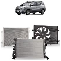 Kit Colisão Spin 1.8 Flex Automático 2017 Radiador Condensador Ventoinha Kit Colisão Spin 1.8 Flex Automático 2017 Radiador Condensador Ventoinha