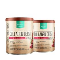 kit Collagen Derm (330g) Nutrify Cramberry c/ Morango 2 unidades