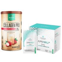 Kit Collagen Pro - 450G - Colágeno Body Balance - Nutrify + Aminnu - Limão 10G 30 Sachês