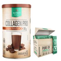 Kit Collagen Pro - 450G - Colágeno + Pure Ox - Frutas Vermelhas - 30 Sticks - Nutrify