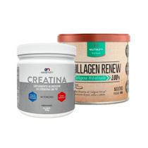 Kit Collagen renew nutrify 300g e Creatina easy nutri 300g