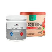Kit Collagen renew nutrify 300g e Creatina easy nutri 300g