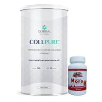 Kit Collpure Proteína do Colágeno - 450/500g - Central Nutrition + Laranja Moro 60 caps - Rei Terra