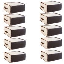 Kit Colmeia Organizadora Multiuso Marfim Transparente 10 Un Kit Colmeia Organizadora Multiuso Marfim Transparente 10 Un