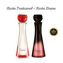 Kit Colônia 100ml Natura Kriska Tradicional + Kriska Drama