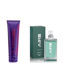 Kit Colônia Aire Altitude+Shampoo Cabelo e Corpo Pulse 90ml