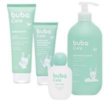 Kit Colônia Baby Fresh Sabonete 400ml Creme De Assaduras 100g Hidratante 120ml Buba Care