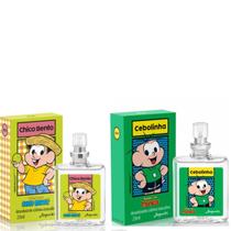 Kit Colônia Chico Bento + Colônia Cebolinha 25ml - Jequiti Kit Colônia Chico Bento + Colônia Cebolinha 25ml - Jequiti