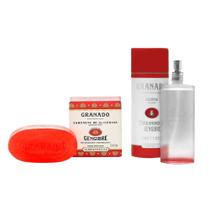 Kit Colônia Granado Terrapeutics Cardamomo e Gengibre 230ML + Sabonete Granado Glicerina Terrapeutics Gengibre 90g Kit Colônia Granado Terrapeutics Cardamomo e Gengibre 230ML + Sabonete Granado Glicerina Terrapeutics Gengibre 90g