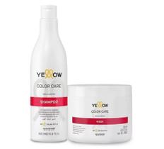 Kit Color Care Shampoo e Máscara - Yellow