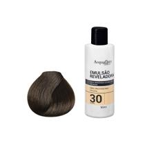 Kit Coloração Acquaflora Permanente 6.0+Água Oxigenad 30vol