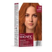 Kit Coloração Amend Magnific Color 7.43 Louro M. Acobreado