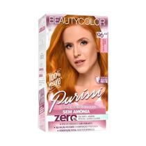 Kit Coloração Beautycolor Sem Amônia 96.44 Ruivo Natural Cla