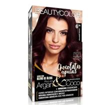 Kit Coloração Chocolate Mauve 6.36 - Beauty Color